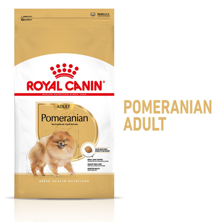 Royal Canin BHN Pomeranian Adult 1,5kg Karma Sucha Dla Psów Dorosłych Rasy Szpic Miniaturowy