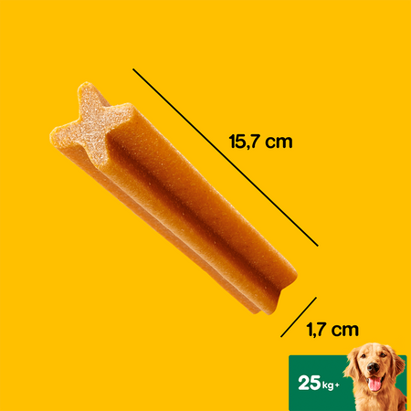PEDIGREE DentaStix 10 x 7szt 270g Przysmak Dentystyczny Dla Psów Ras Dużych