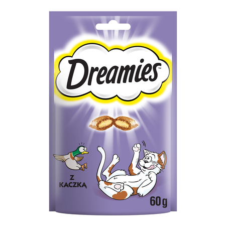 Dreamies z Wyśmienitą Kaczką 6x60g (360g) Przysmaki dla kota