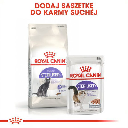 Royal Canin Sterilised 10kg Sucha Karma Dla Kotów Dorosłych Sterylizowanych
