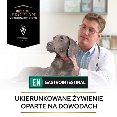 Purina Pro Plan Veterinary Diets Canine EN Gastrointestinal Sucha Karma Dla Psa 12kg Zaburzenia Trawienia