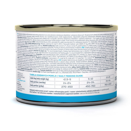 VetExpert Veterinary Diet Hypoallergenic Insect Dog 190g Hipoalergiczna Mokra Karma Weterynaryjna Dla Psa z Owadami
