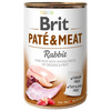 Brit Pate&Meat Mokra Karma Dla Psów z Królikiem Puszka 24x400g