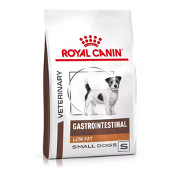Royal Canin Veterinary VHN Dog Gastrointestinal Low Fat Small 1,5kg Sucha Karma Dla Psów Małych Ras z Zaburzeniami Trawienia