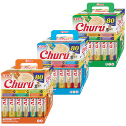 Inaba Cat Churu 240x14g (3360g) Kremowy Przysmak Dla Kota Pasta Mix Smaków z Tuńczykiem i Kurczakiem