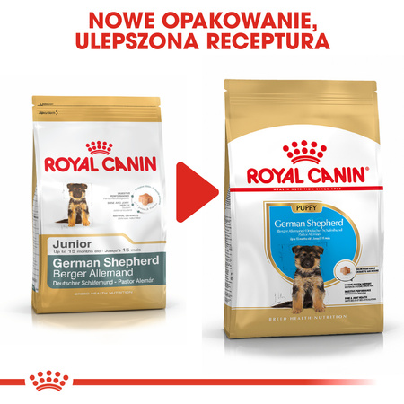 Royal Canin BHN German Shepherd Puppy 12kg Karma Sucha Dla Szczeniąt Do 15 Miesiąca Rasy Owczarek Niemiecki