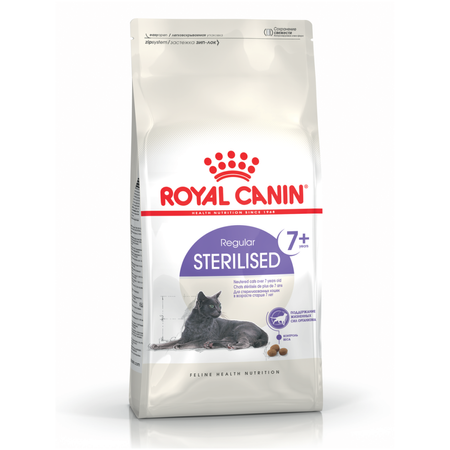 Royal Canin Sterilised +7 Karma Sucha Dla Kotów Dorosłych Sterylizowanych 1,5kg Od 7 Do 12 Roku Życia