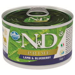 Farmina N&D Dog Prime Lamb Blueberry 140g Mokra Karma Dla Psa Jagnięcina I Borówka