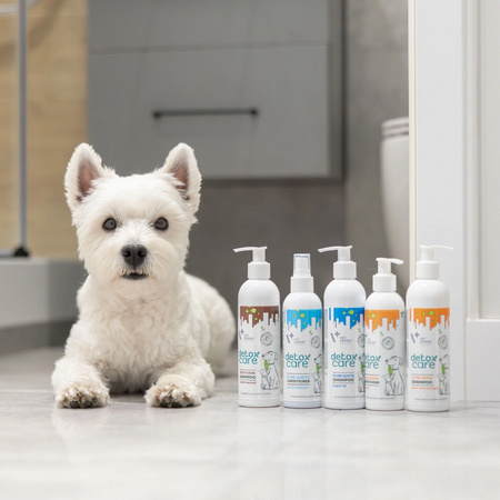 Vet Expert Detox Care Pure White Conditioner 150ml Odżywka w Spray'u Bez Spłukiwania Dla Psów i Kotów z Jasną Sierścią