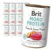 Brit Mono Protein 12x400g Mokra Karma dla Psów Tuńczyk ze Słodkimi Ziemniakami