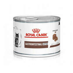Royal Canin Veterinary Gastrointestinal 195g Mokra Karma Dla Kociąt Z Wrażliwym Układem Pokarmowym Mus