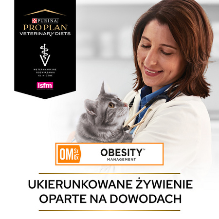 Purina Pro Plan Veterinary Diets OM Obesity Management 1,5kg Sucha Karma Dla Kota Z Nadwagą
