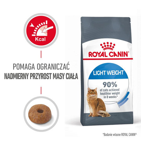 Royal Canin Light Weight 3kg Sucha Karma Dla Kota Ogranicza Nadmierny Przyrost Masy Ciała