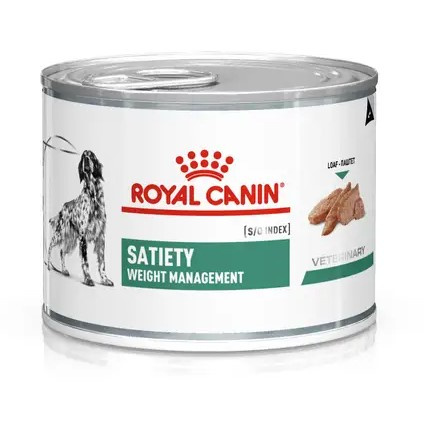 Royal Canin Veterinary VHN Dog Satiety S/O Loaf 195g Mokra Karma Pasztet Dla Psów z Nadwagą