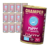 Champer Puppy Monobiałkowa 12x400g Mokra Karma Dla Szczeniąt Z Wołowiną Wsparcie Rozwoju