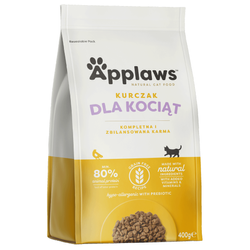 Applaws Cat Kitten 400g Bezzbożowa Sucha Karma Dla Kociąt Z Kurczakiem