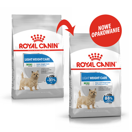 Royal Canin Mini Light Weight Care 3kg Karma Sucha Dla Psów Małych Ras Z Tendencją Do Nadwagi