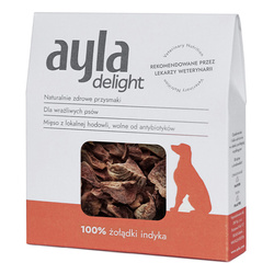 Ayla Delight Żołądki Indycze 28g Liofilizowany Przysmak Dla Psa 100% Mięsa