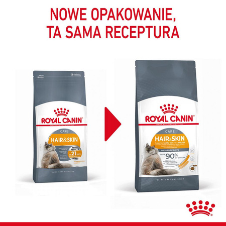 Royal Canin Hair&Skin Care 10kg Karma Sucha Dla Kotów Dorosłych Lśniąca Sierść i Zdrowa Skóra