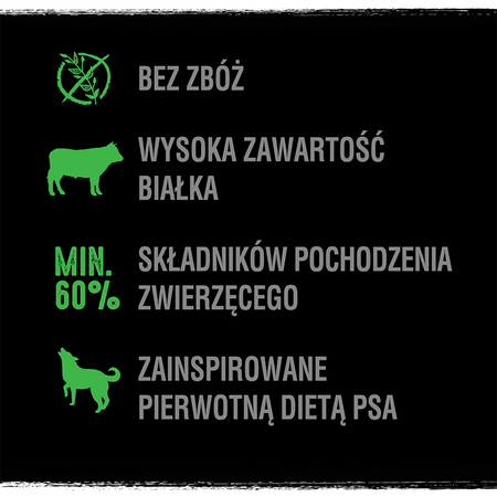 CRAVE Jagnięcina z Wołowiną 11.5kg sucha karma dla psów, BEZ ZBÓŻ, BEZ KURCZAKA